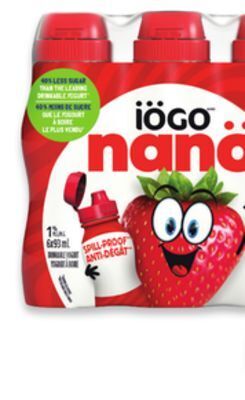 Walmart Iögo nanö drinkable yogurt offer