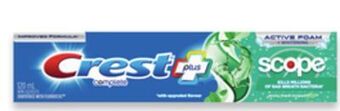 Walmart Crest complete whitening 120 ml toothpaste offer