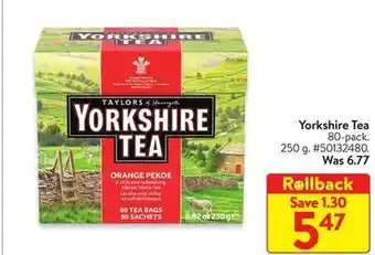Walmart Yorkshire tea offer