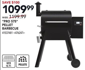 Lowe's Traeger pro 575 pellet barbecue offer