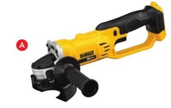 Lowe's Dewalt angle grinder offer