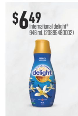 Fortinos International delight®, 946 ml offer