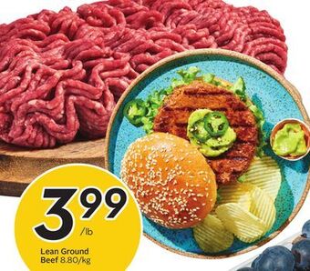 Sobeys Lean ground beef offer
