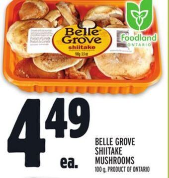 Metro Belle grove shiitake mushrooms offer