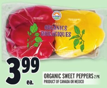 Metro Organic sweet peppers offer