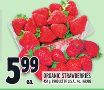 Metro Organic strawberries offer