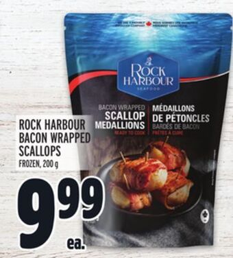 Metro Rock harbour bacon wrapped scallops offer