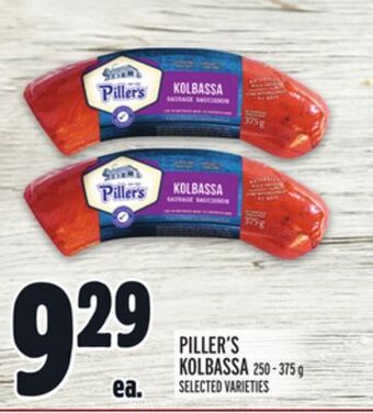 Metro Piller's kolbassa offer