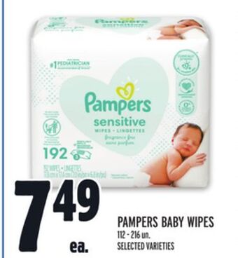 Metro Pampers baby wipes offer