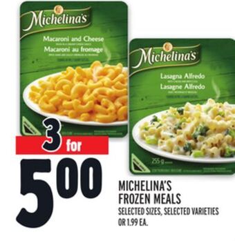 Metro Michelina's frozen meals offer