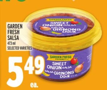 Metro Garden fresh salsa offer