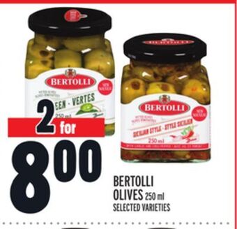 Metro Bertolli olives offer