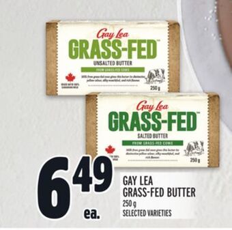 Metro Gay lea grass-fed butter offer