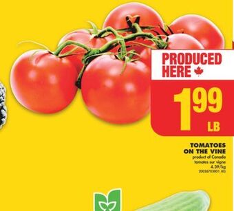 No Frills Tomatoes on the vine offer