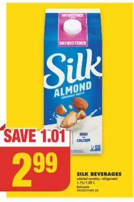No Frills Silk beverages, 1.75/1.89 l offer