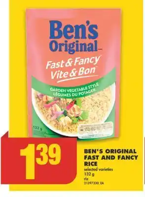 No Frills Ben's original fast and fancy rice, 132 g offer