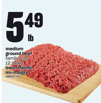 Independent Grocer Medium ground beef offer