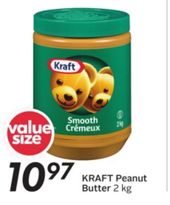 Sobeys Kraft peanut butter offer