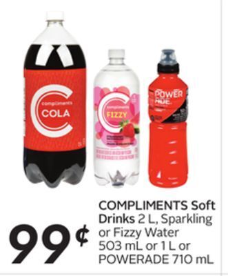 Sobeys Compliments soft drinks offer
