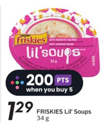Sobeys Friskies lil' soups offer