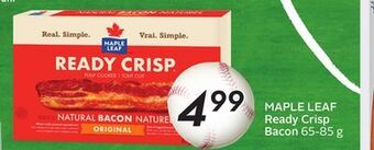 Sobeys Maple leaf ready crisp bacon offer