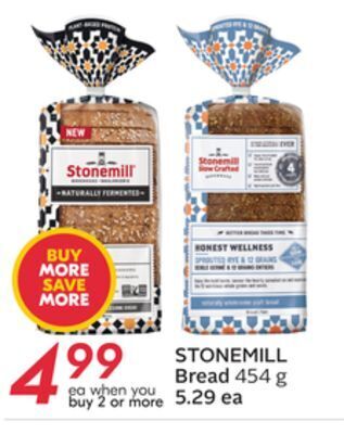 Sobeys Stonemill bread offer