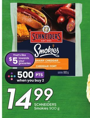 Sobeys Schneiders smokies offer