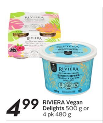 Sobeys Riviera vegan delights offer