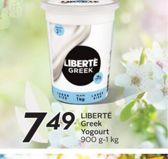 Sobeys Liberté greek yogourt offer
