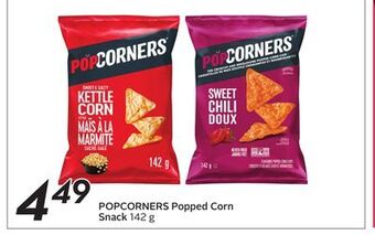 Sobeys Popcorners popped corn snack offer