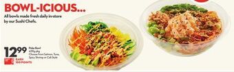 Longo's Poke bowl offer