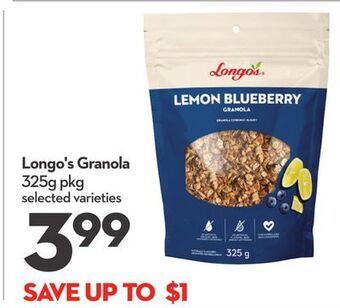Longo's Longo's granola offer