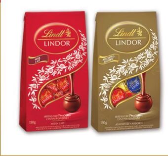 Longo's Lindt lindor bags offer