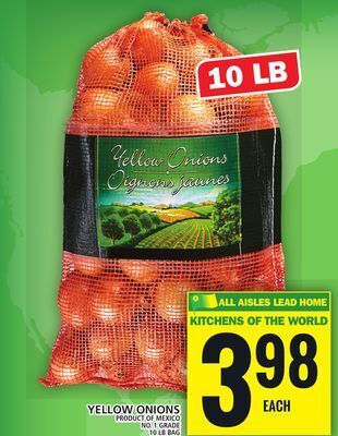 Food Basics Yellow onions offer