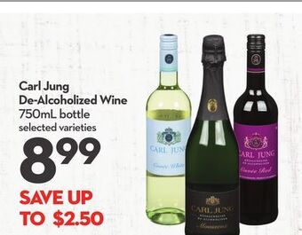 Longo's Carl jung de-alcoholized wine offer