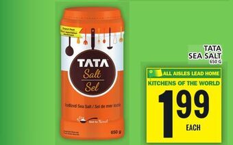 Food Basics Tata sea salt offer