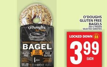 Food Basics O'doughs gluten free bagels offer