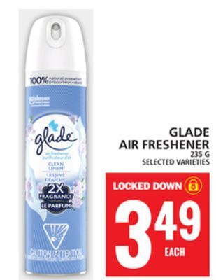 Food Basics Glade air freshener offer