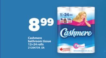 Real Canadian Superstore Cashmere bathroom tissue, 12=24 rolls offer
