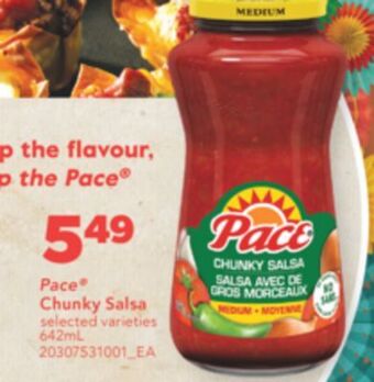 Real Canadian Superstore Pace® chunky salsa, 642ml offer