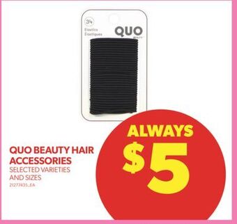 Real Canadian Superstore Quo beauty hair accessories offer