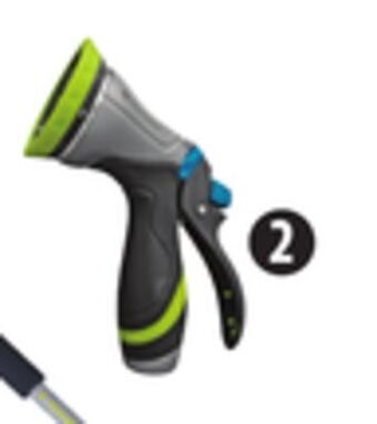 Canadian Tire Yardworks metal 10-pattern hose nozzle offer