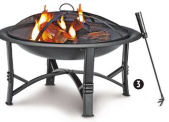 Canadian Tire For living augusta wood-burning fire bowl offer