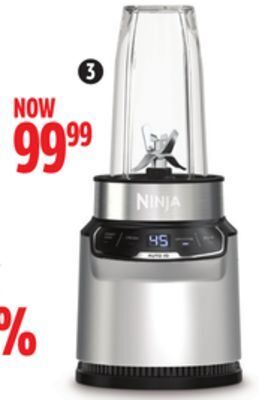 Canadian Tire Ninja nutri-blender pro with auto-iq offer