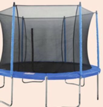 Canadian Tire Jumptek 14´ trampoline and safety enclosure combo offer