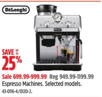 Canadian Tire Delonghi espresso machines offer