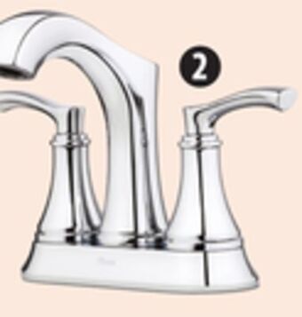 Canadian Tire Pfister auden 2-handle bathroom faucet offer