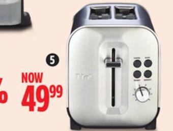 Canadian Tire T-fal 2-slice, 6-setting toaster offer