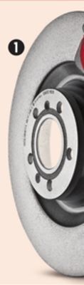 Canadian Tire Brembo uv-coated brake rotors offer