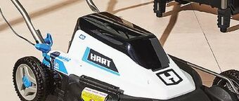 Walmart Hart 40v cordless 18 push mower offer